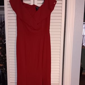 Red dress size 8